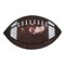 Sequin Football, Sports Ball, Embroidered Iron on Patch